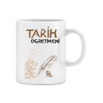 Tarih Öğretmeni Kişiye Özel Baskılı Kupa
