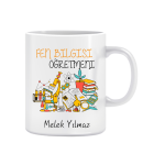 Fen Bilgisi Öğretmen Kişiye Özel Kupa