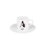 Botanical - Kahve Fincanı Harfli Çiçekli