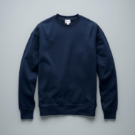 Sıfır Yaka İki İplik Sweat - Görsel 3