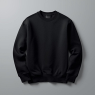 Sıfır Yaka İki İplik Sweat - Görsel 2